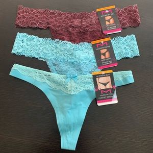 MCDT Maidenform Comfort Devotion (3) Thongs